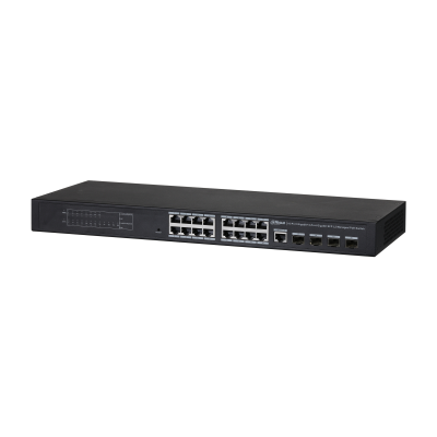 DH-PFS4420-16GT-240 16-портовый гигабитный управляемый коммутатор с PoE, уровень L2 DH-PFS4420-16GT-240 16-портовый гигабитный управляемый коммутатор с PoE, уровень L2