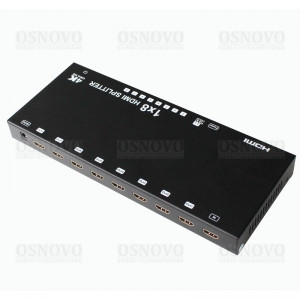 OSNOVO D-Hi108/1 Разветвитель HDMI (1вх./8вых.) OSNOVO D-Hi108/1 Разветвитель HDMI (1вх./8вых.)