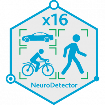 TRASSIR Neuro Detector-16 пакет лицензий TRASSIR Neuro Detector для обработки 16 каналов видео