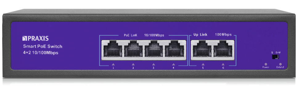 PPS-304 Неуправляемый коммутатор с технологией PoE для систем IP-видеонаблюдения PPS-304 Неуправляемый коммутатор с технологией PoE для систем IP-видеонаблюдения