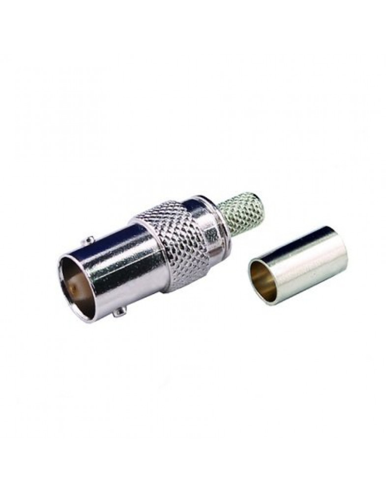 APBC06-5G Розетка BNC на коаксиальный кабель (RG6U) для HD/3G-SDI APBC06-5G Розетка BNC на коаксиальный кабель (RG6U) для HD/3G-SDI