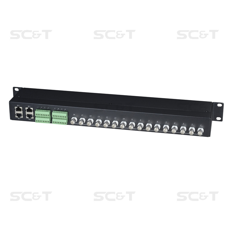 SC&T TPP016HD Пассивный 16-канальный приёмопередатчик HDCVI/HDTVI/AHD SC&T TPP016HD Пассивный 16-канальный приёмопередатчик HDCVI/HDTVI/AHD