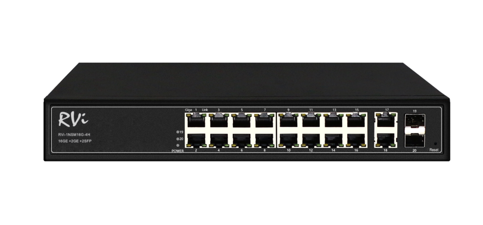 RVi-1NSM16G-4H Сетевой коммутатор