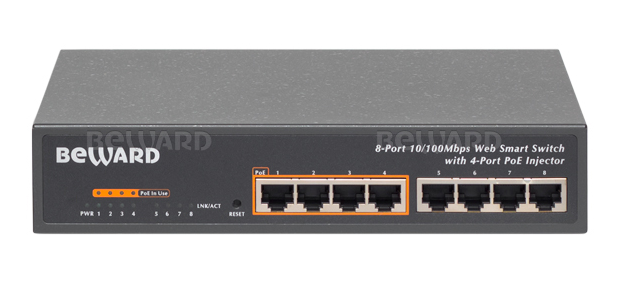 Beward STW-8P4 Коммутатор Beward STW-8P4 Коммутатор