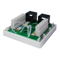 Компьютерная розетка 8P8C (RJ-45), UTP, Cat.5e, 2 порта