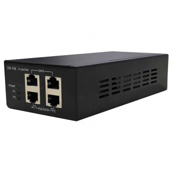 Midspan-2/602G PoE-инжектор Gigabit Ethernet на 2 порта Midspan-2/602G PoE-инжектор Gigabit Ethernet на 2 порта