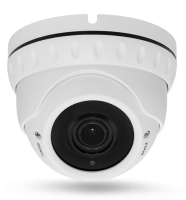 PE-8112MHD 2.8-12 Купольная антивандальная вариофокальная AHD/TVI/CVI/CVBS видеокамера с ИК-подсветкой