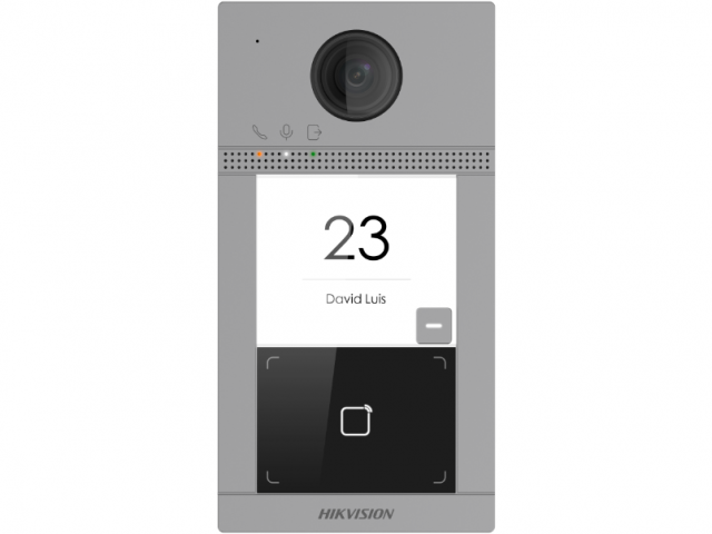 DS-KV8113-WME1(B) 2Мп IP вызывная панель на одного абонента с ИК-подсветкой и Wi-Fi DS-KV8113-WME1(B) 2Мп IP вызывная панель на одного абонента с ИК-подсветкой и Wi-Fi