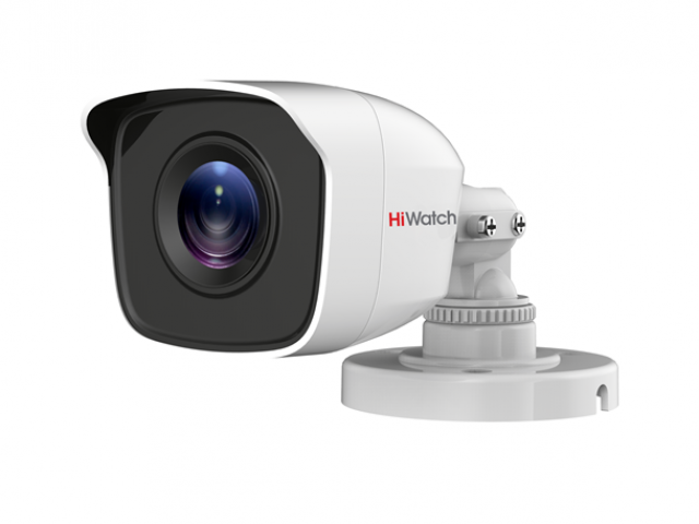 HiWatch DS-T110 1Мп уличная цилиндрическая HD-TVI камера с EXIR-подсветкой до 20м