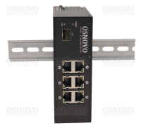 OSNOVO SW-40501/IC Промышленный PoE коммутатор Fast Ethernet на 6 портов