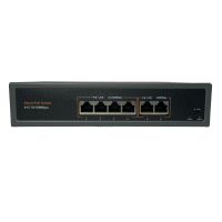 Hi-F0420FBL-A POE-коммутатор 4 POE + 2 Uplink