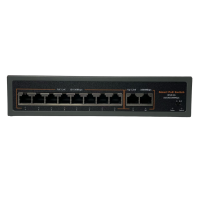 Hi-F0820GBL-A POE-коммутатор 8 POE + 2 Uplink (Gigabit)