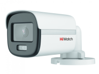 DS-T200L (B) (2.8mm) 2Мп уличная цилиндрическая HD-TVI камера с LED-подсветкой до 20м, встроенным микрофоном (AoC) и технологией ColorVu