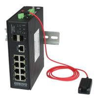 SW-70802/ILS Промышленный управляемый коммутатор Gigabit Ethernet