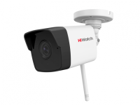 HiWatch DS-I250W(C) (4 mm) 2Мп уличная цилиндрическая IP-камера c EXIR-подсветкой до 30м и WiFi